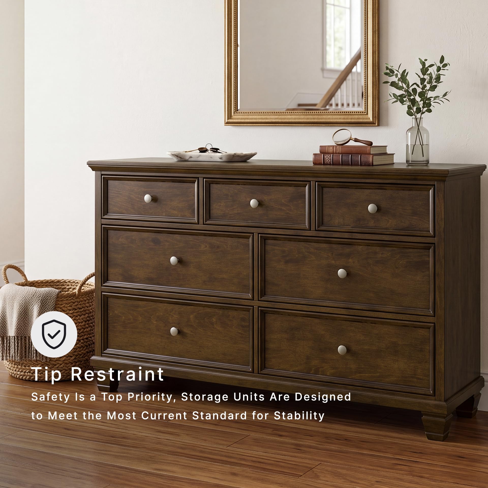 Amazon.com: Signature Design by Ashley Traditional 7 Drawer