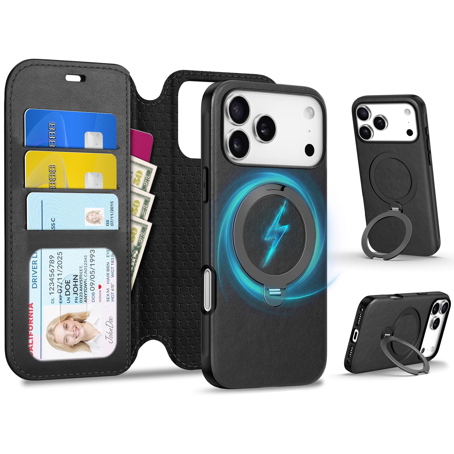 Amazon.co.jp: TUCCH iPhone 17 Pro Max 対応 手帳型ケース 2 in 1
