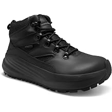 Mens Orthopedic Wide Toe Box Tactical Boots Comfortable Plantar Fasciitis Arch Support Leather Military Combat Boots, Long Standing Outdoor Hiking Non Slip Flat Feet Work Boots for Foot & heel Pain