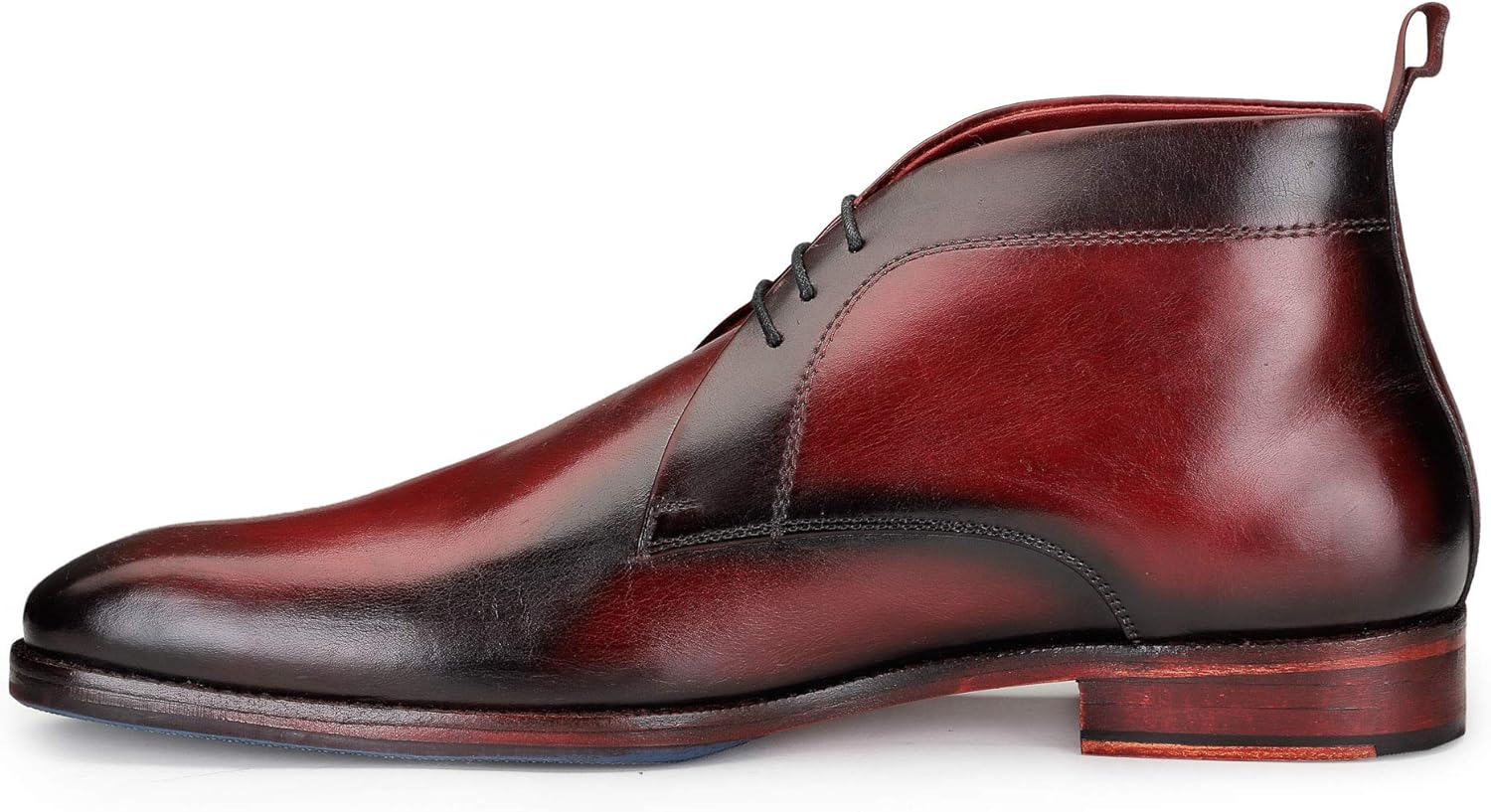 Lethato Men’s Modern Classic Calfskin Leather Chukka Boots - Image 7