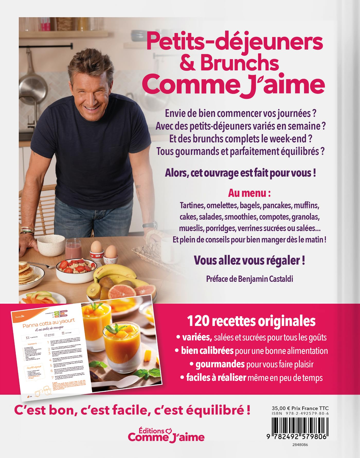Petits-déjeuners et Brunchs Comme J'aime: Oui au plaisir, Non aux kilos!