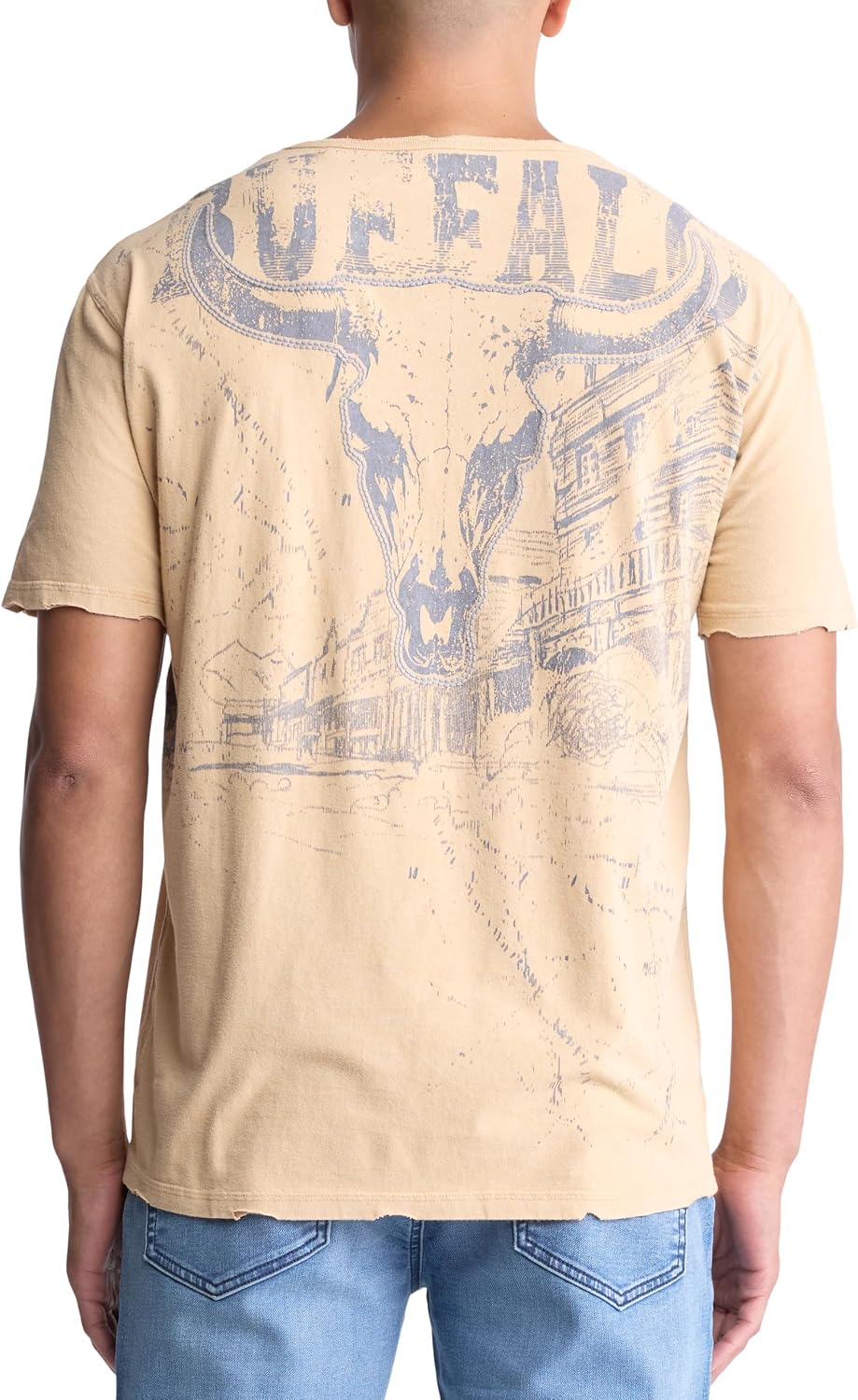 Buffalo David Bitton Men's Short Sleeve Logo Tee
