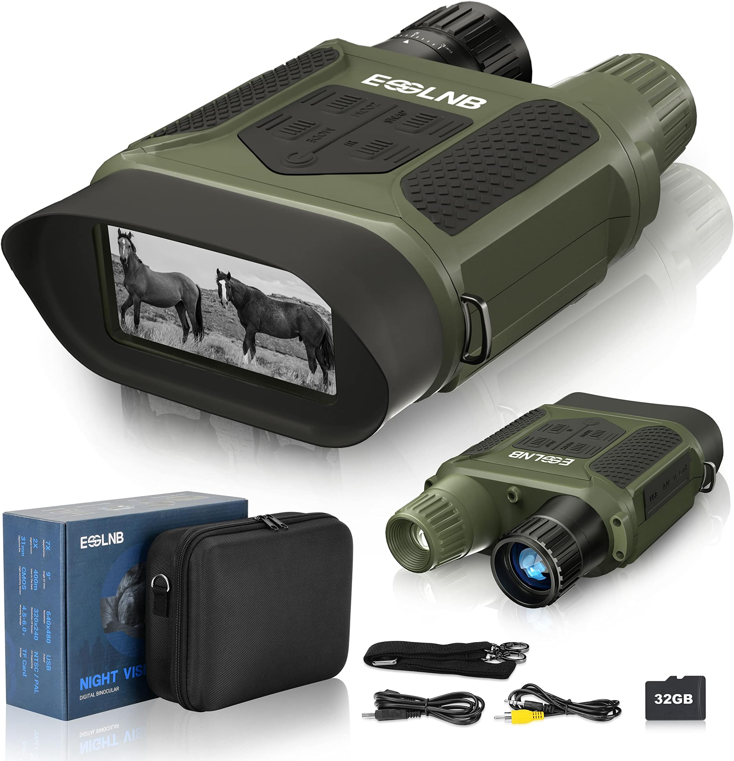 7X31mm Night Vision Binoculars