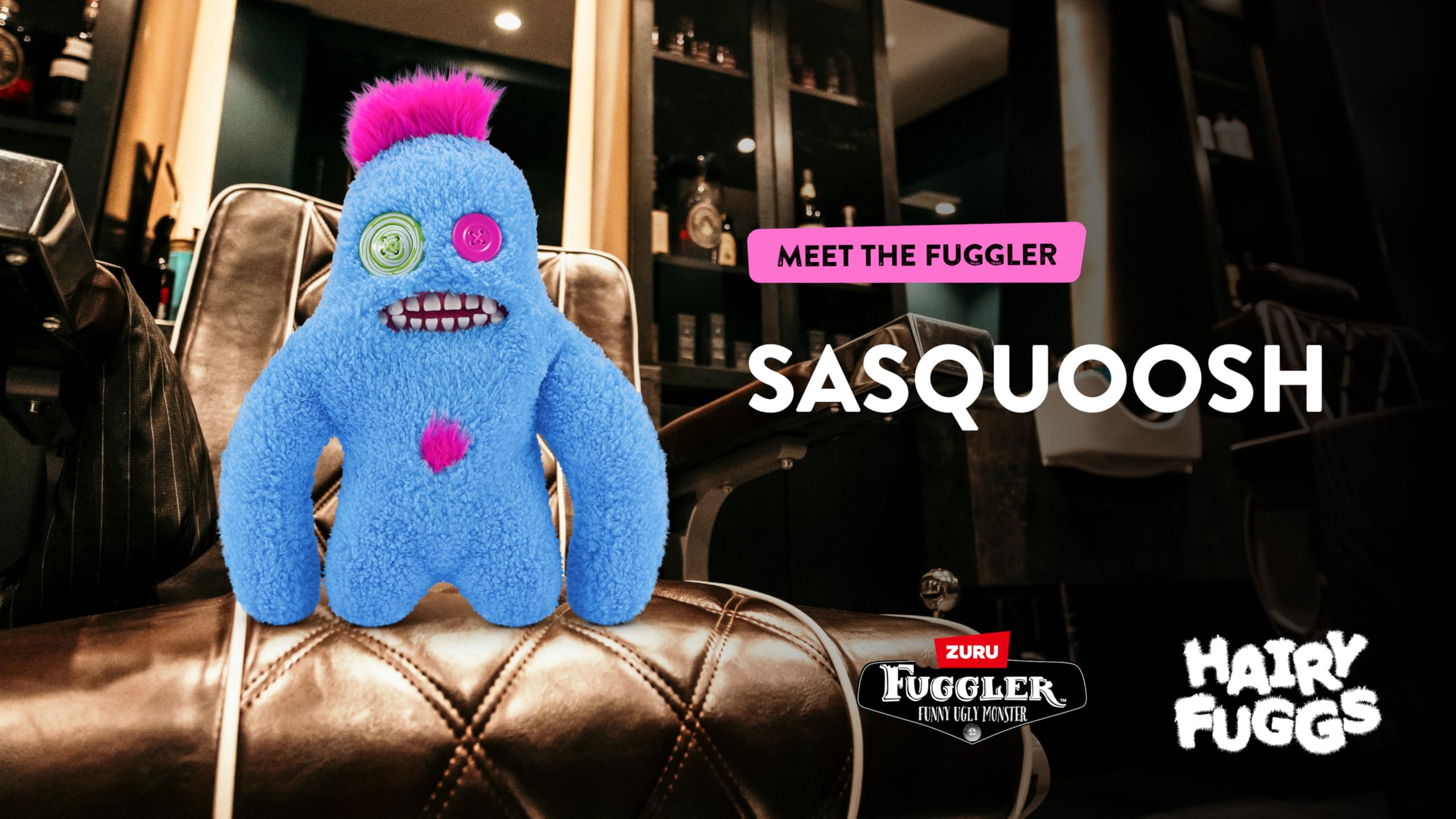 Amazon.com: Fuggler Hairy Fuggs 9-inch Series 1 by ZURU, Funny