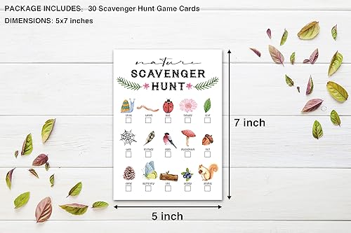 Miniatura 2 de Juego de búsqueda del tesoro - Naturaleza al aire libre y parque Caza Pistas Tarjetas - Viajes y Camping Juegos de fiesta Suministros Actividades