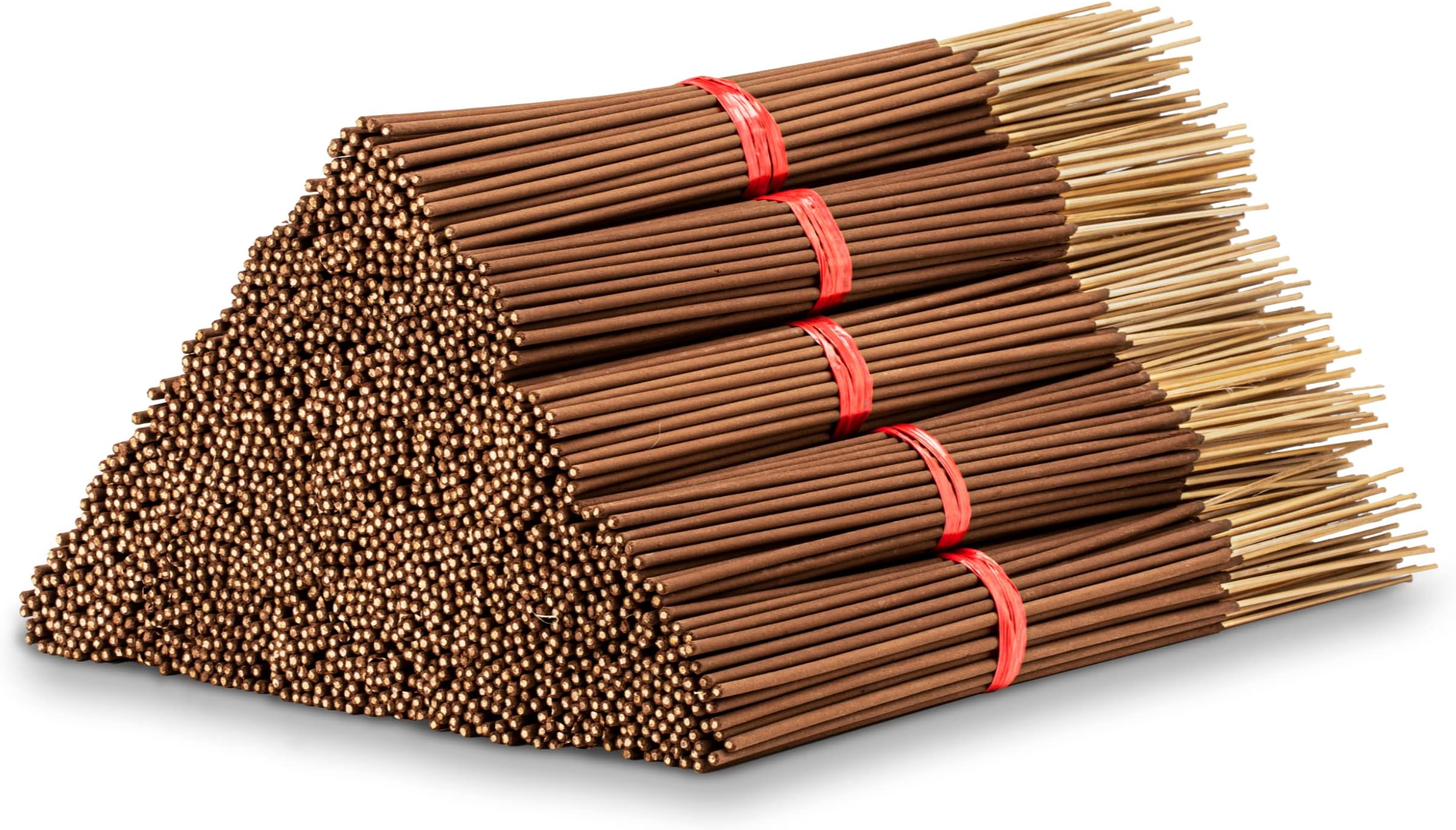 1000 Unscented Incense Sticks 11" Bulk - 100% Natural Joss and Bamboo Punk Blanks - Great for DIY Aromatherapy Incense Making.