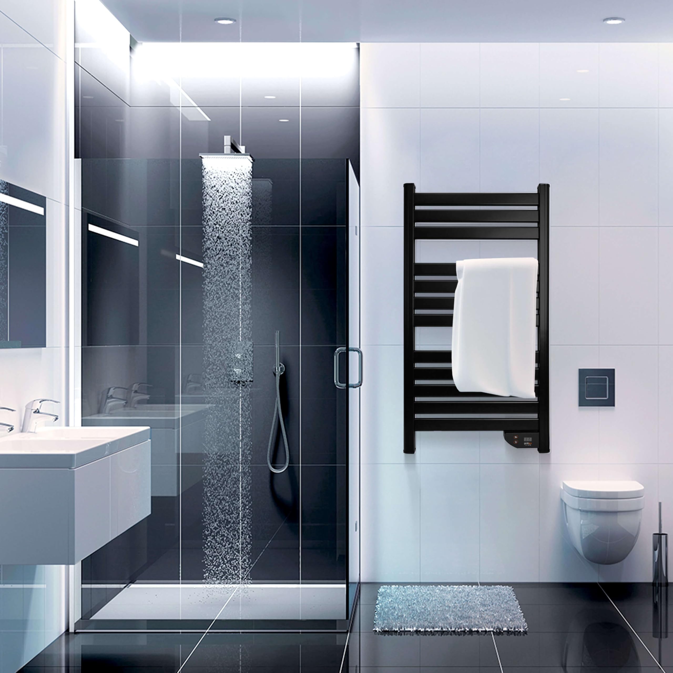 Toallero Eléctrico Inteligente Para Secar Baños YM-16-e