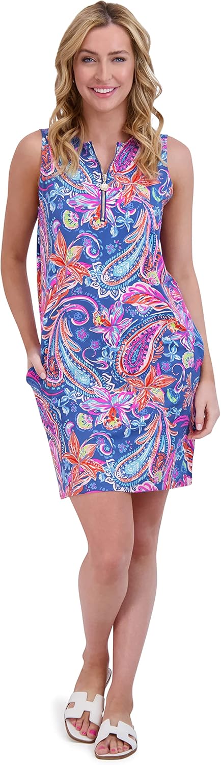 Stella Parker Womens Sleeveless V Neck Mini Dress