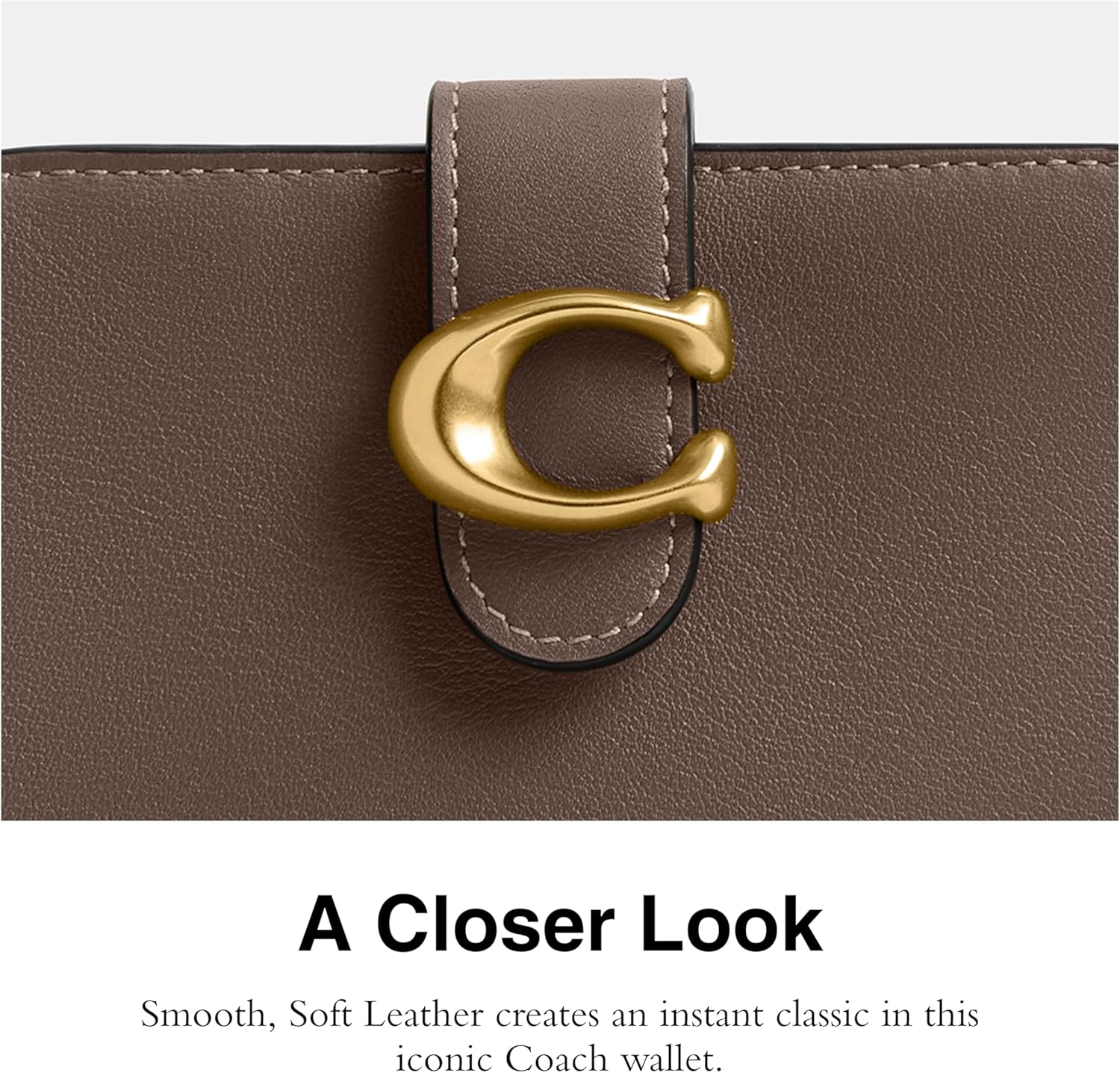 COACH Soft Grain Leather Tabby Wallet - Image 4