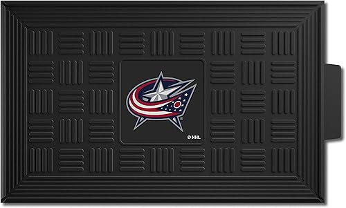 Miniatura 6 de Fanmats Columbus Blue Jackets Medallón 18" x 30" Puerta Mat