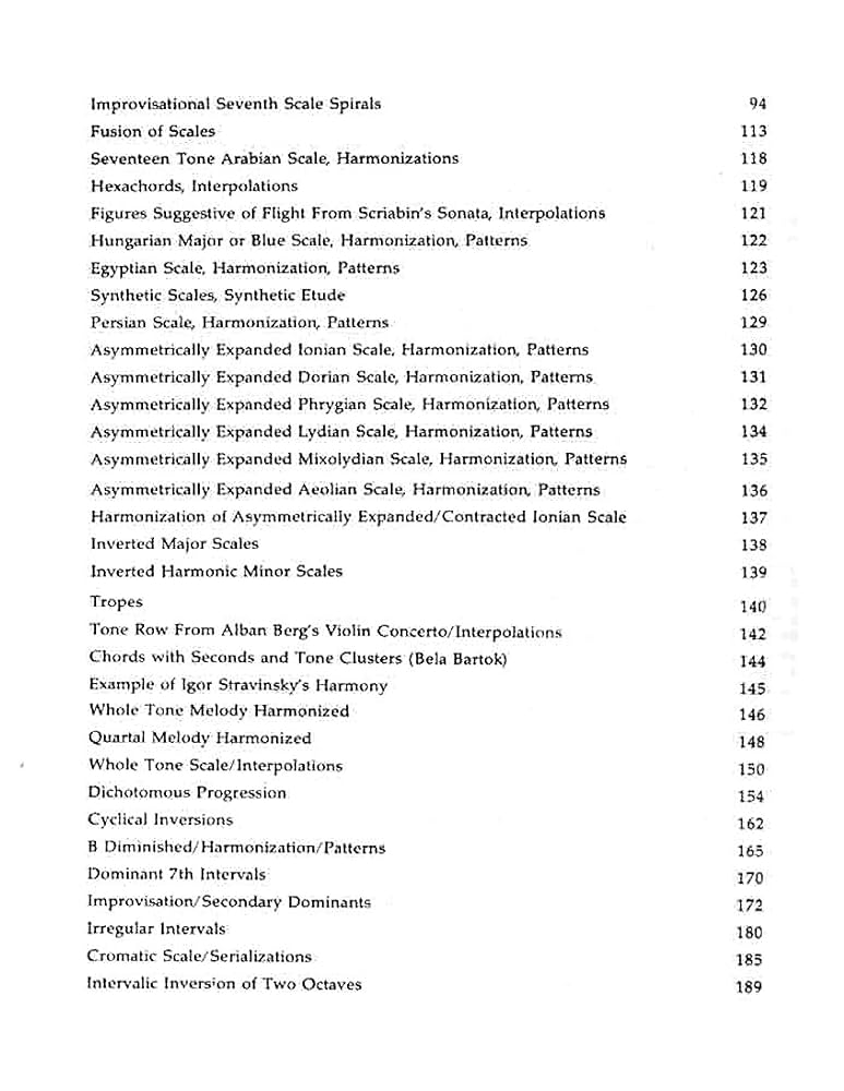Repository of Scales and Melodic Patterns: Spiral-bound Book