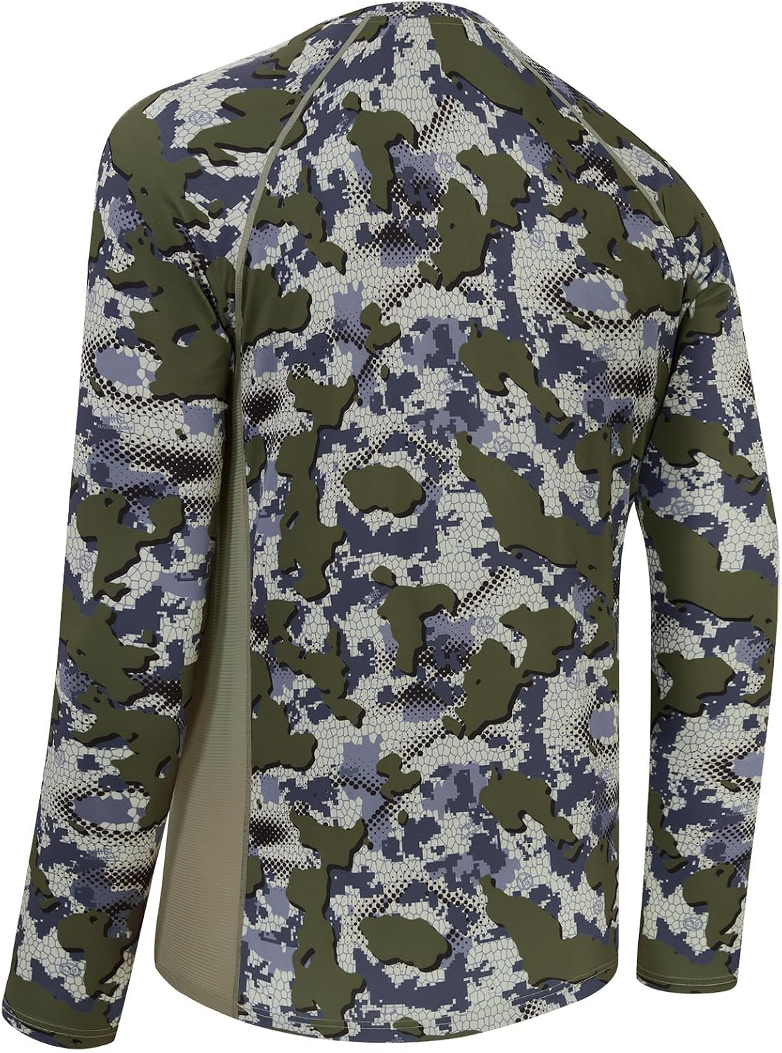 BASSDASH Men's Hunting Camo Performance Long Sleeve Shirt Fishing UPF50+ FS13M