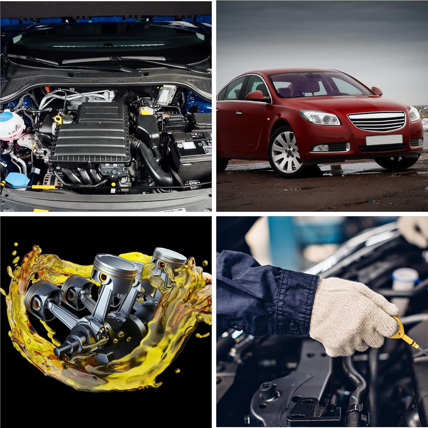 AtomOil Oil Additive for Car Engine and Protection | Nano Technology Motor High Mileage Treatment | Atomic Scale Protective Oil Treatment, 16 Oz. Bottle 7 81XMN3mHrwL. AC SL1500