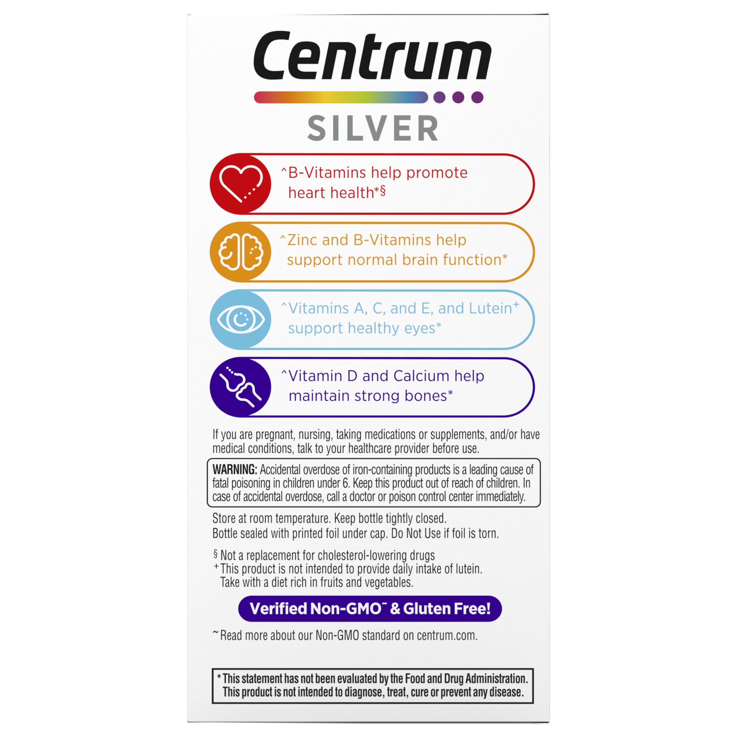 Centrum Silver Women's Multivitamin for Women 50 and Over, 100 Tablets — Amazon image 12