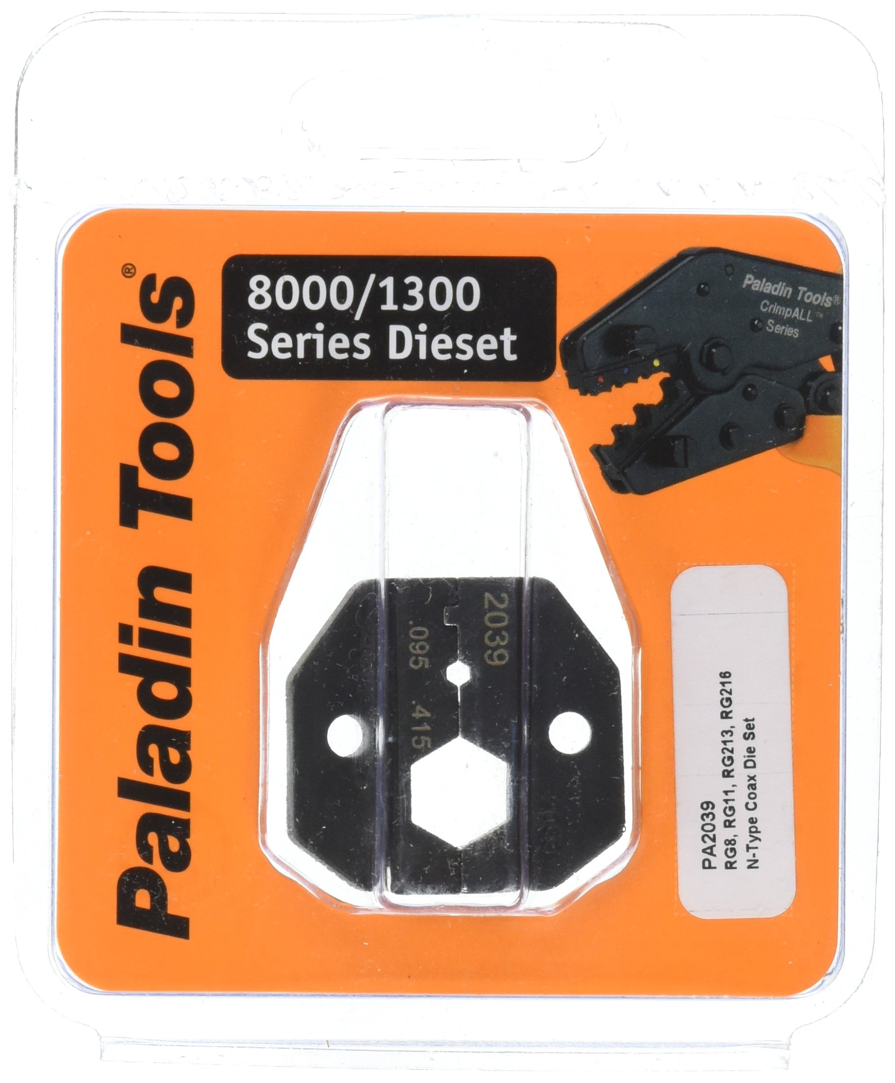 2039 RG8/11/213/216 Die For CrimpALL 8000 and 1300 Series