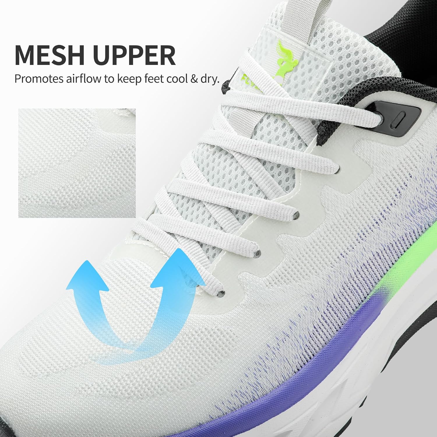 Men's and Women's Barefoot Running Shoes with Wide Toe Box & Zero Drop Sole - Non-Slip Lightweight Athletic Sneakers for Trail, Hiking, Gym, Walking - Image 2