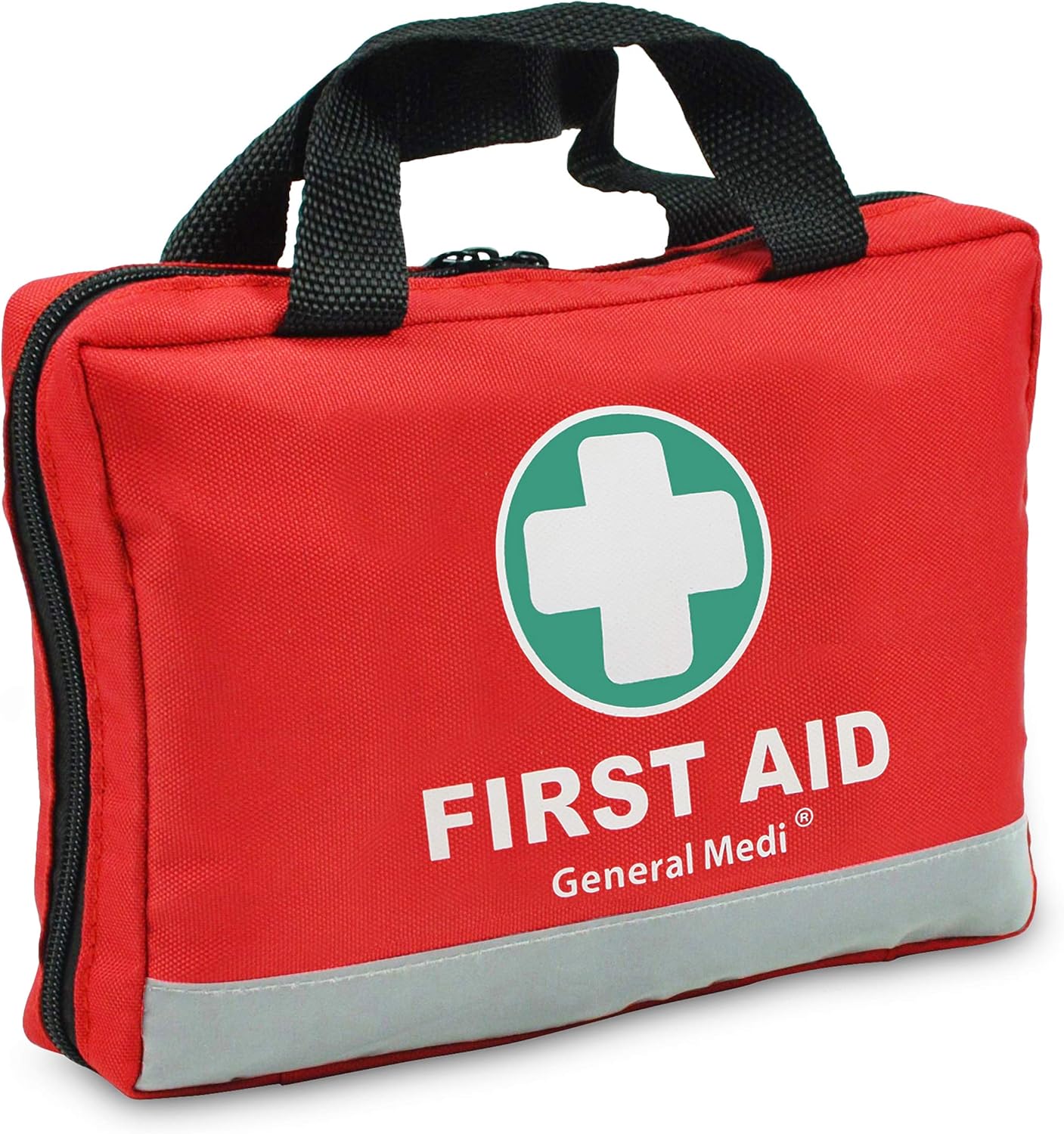 General Medi First Aid Kit -309 Pieces- Reflective Bag Design – Including Eyewash, Bandages, Moleskin Pad and Emergency Blanket for Travel, Home, Office, Car, Camping, Workplace General Medi First Aid Kit -309 Pieces- Reflective Bag Design – Including Eyewash, Bandages, Moleskin Pad and Emergency Blanket for Travel, Home, Office, Car, Camping, Workplace