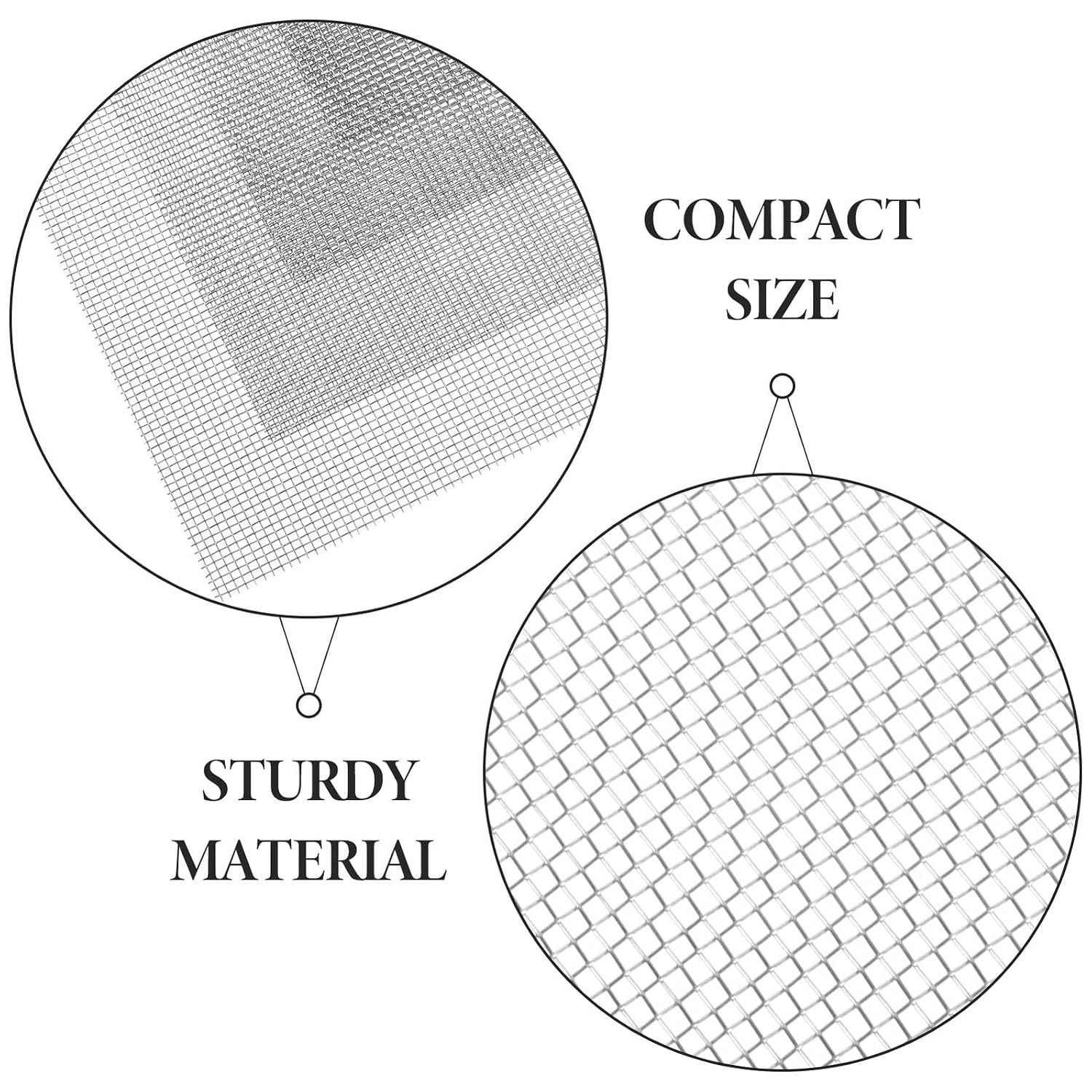 Veemoon 6pcs Stainless Steel Wire Mesh Screens 30x21cm for Vent Filters, Window Repair, Chicken Wire Screen, Air Vent Mesh Sheets for DIY Projects and Metal Crafting