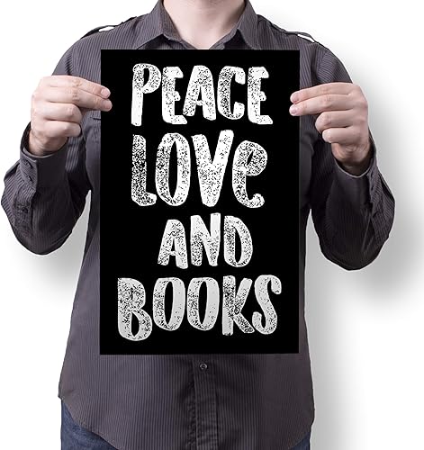 Miniatura 2 de Damdekoli Póster de libros de amor de paz - 11 x 17 pulgadas