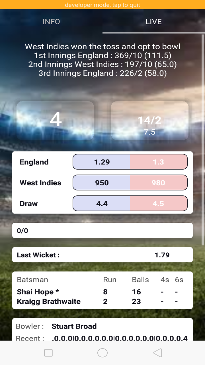 Live Cricket Score & Cricket Fast Live Line - App on the Amazon Appstore