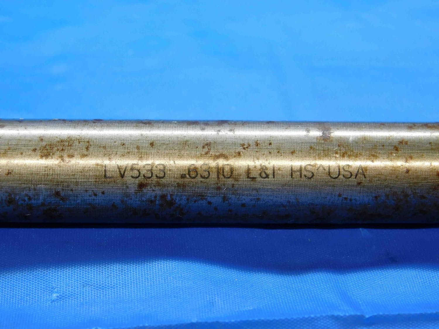 L&I 0.6309 OD HSS Chucking Reamer 8 Flute .6309 5/8 .6250 +.0059 Oversize 16 mm - JC0265BY2