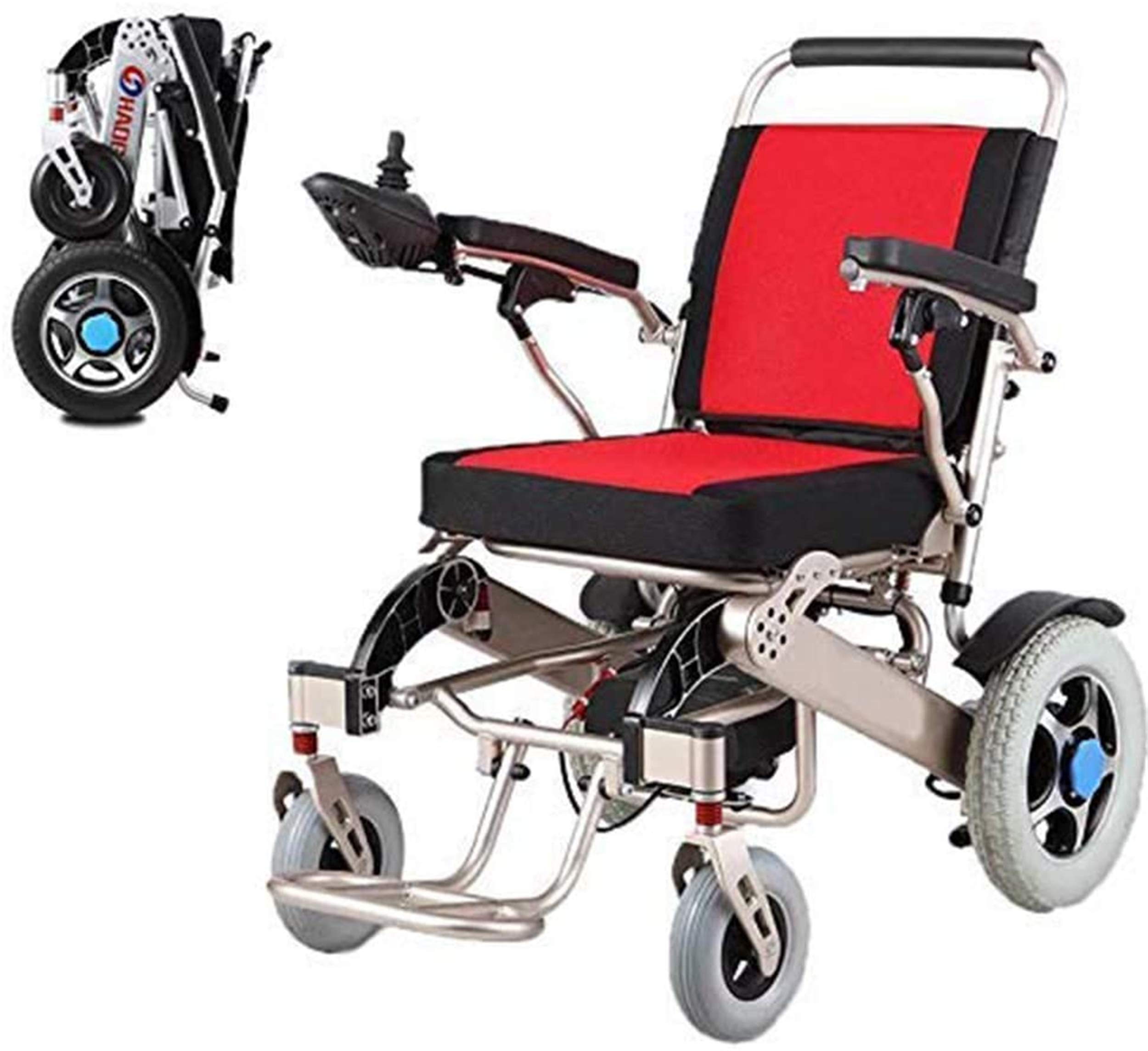 Amazon.co.jp: 軽量折りたたみ式電動車椅子車椅子、折りたたみ式  