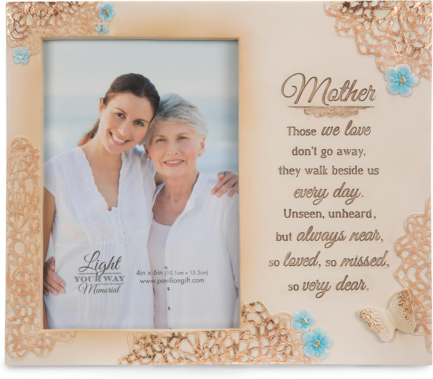 Pavilion Gift Company - Mother Memorial 4x6 Inch Picture Frame
