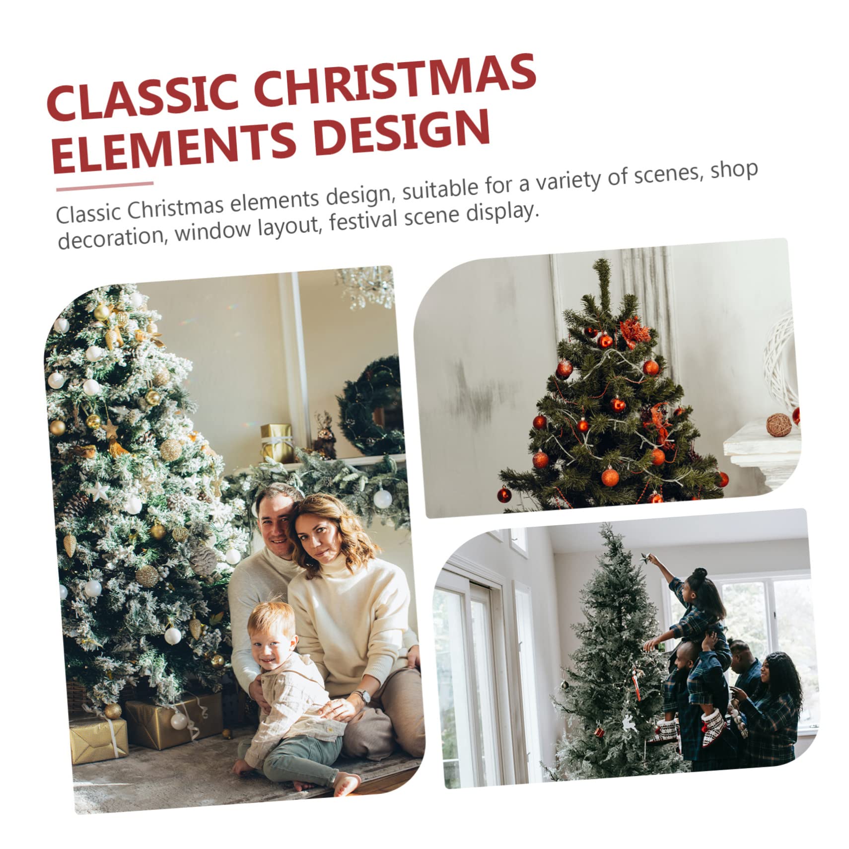 Cabilock 4 Sätze Weihnachtsstrumpf Ornamente Baumdekoration Mini Weihnachtsstrumpf Weihnachtsstrümpfe Fee Hortensienlichter Weihnachtsstrümpfe Weihnachtsspielzeug 16 Stück * 4