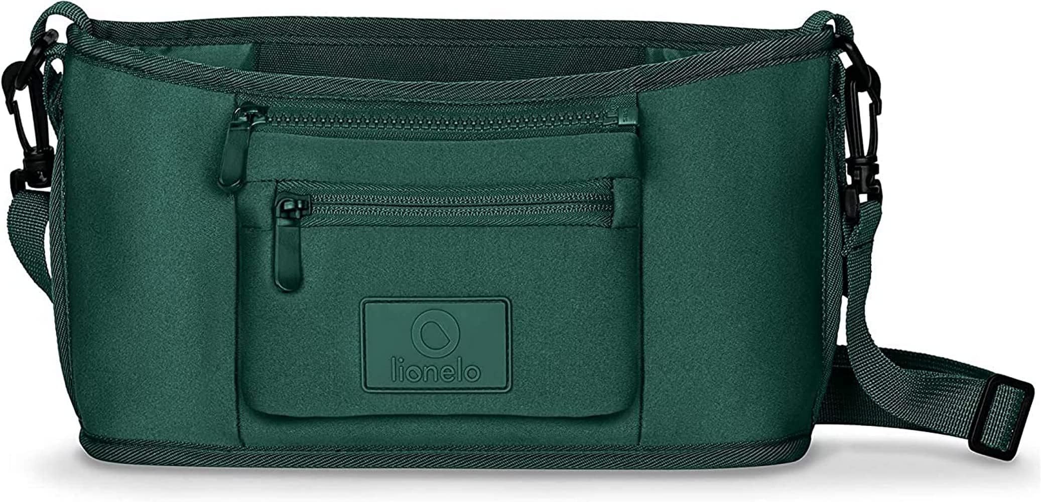 Little Cube Stroller Organizer Spacious, Waterproof, And Durable Neoprene Universal Design For All Stroller Models Easy To Clean Detachable Pouch And Lionelo