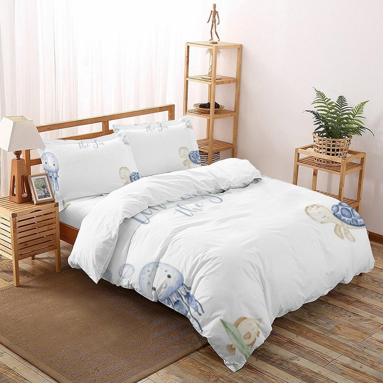 Housse de couette 3D enfants pour transformer la chambre en univers magique grand format 260x220