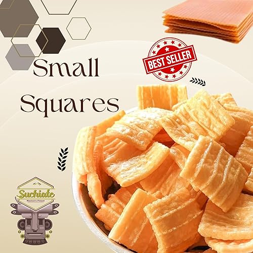 Vista 15 de Bocadillos de trigo Duritos mexicanos fritos - Chicharrones de Harina (molinetes de 1 libra/ruedas (paquete de 1)) Molinetes / ruedas de 1 libra