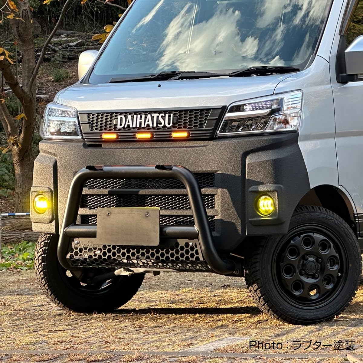 ハイゼット　フロントバンパー Amazon | [ネクサスジャパン] フロントバンパー フォグランプ