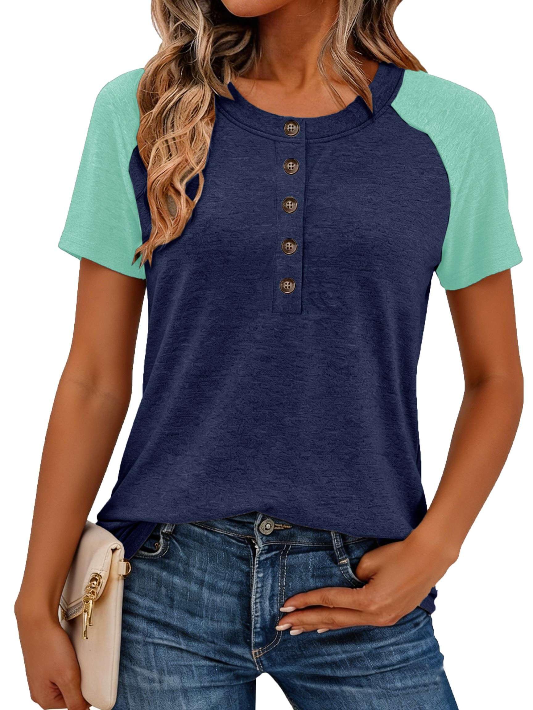 Pawate Damen Langarmshirt Elegant Oberteil Langarm Bluse Baumwolle Tunika Lange Tops Herbst Shirts