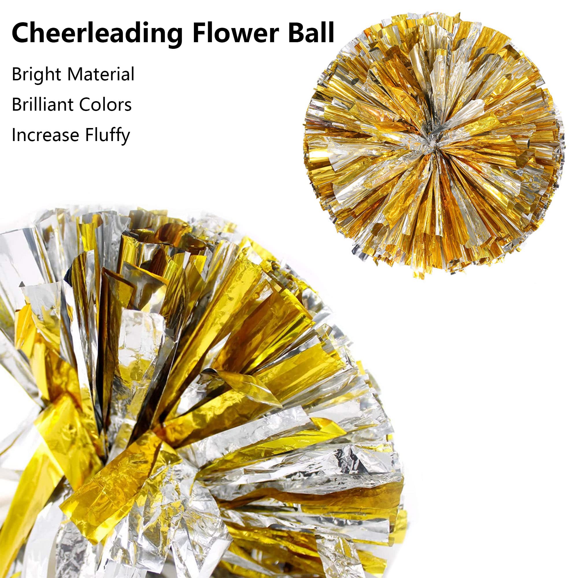 NTCL Cheer Leader Poms Pom Girl Sportive Jubel della squadra, vivace, palla, accessori, cheerleading, sport, giochi di squadra, pompon, pompon, pompon, ragazze, bambini, giochi, poms, promozione della