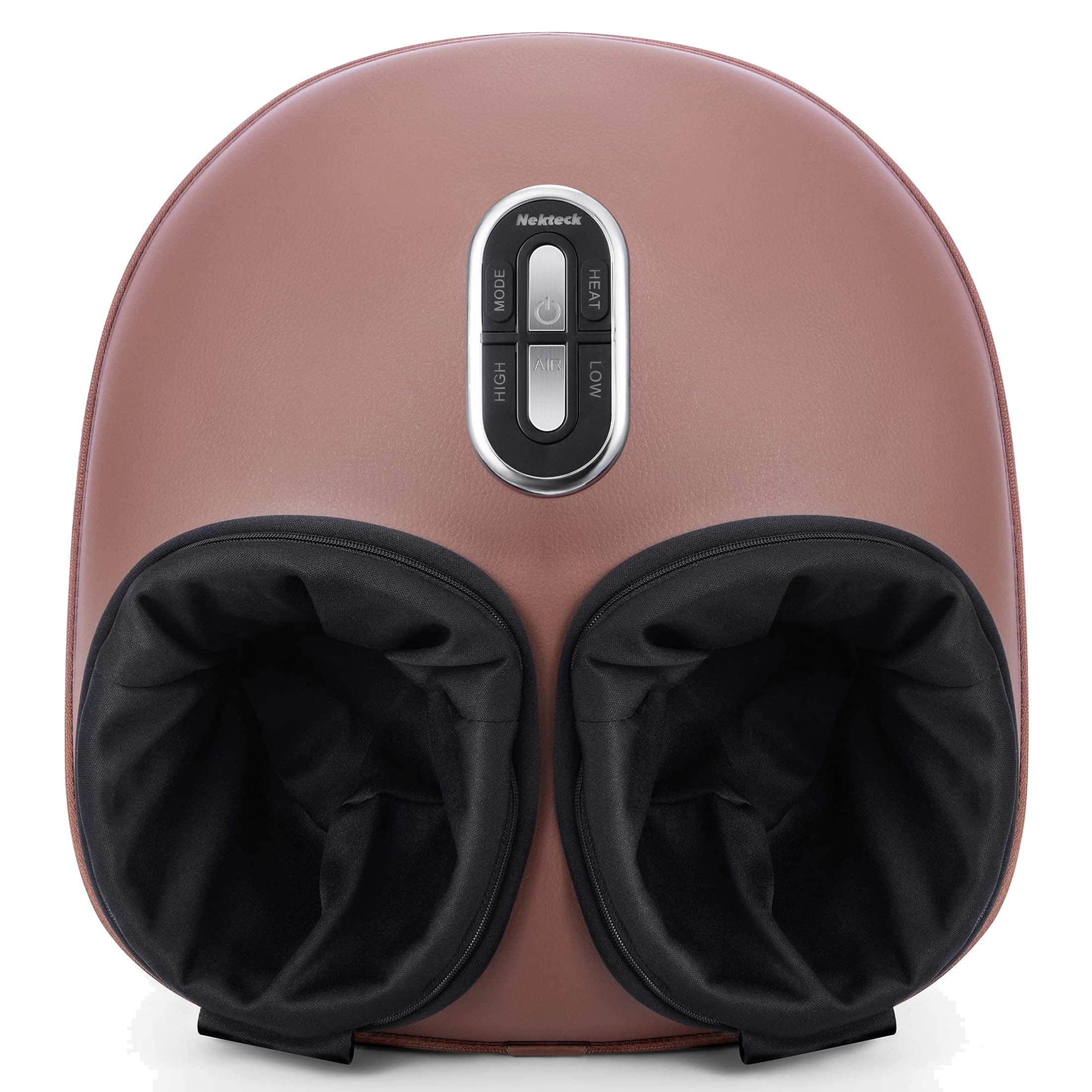 Nekteck Shiatsu Foot Massager Machine with Soothing Heat, FSA Eligible Air Compression Deep Kneading Therapy, Improve Blood Circulation and Foot Wellness, Relax for Home Office Use, HSA Eligible