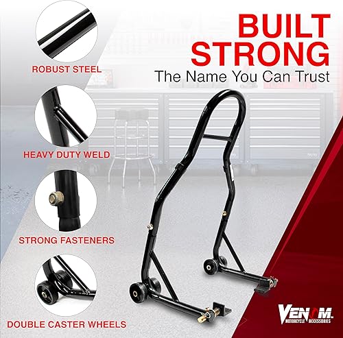 Miniatura 9 de Venom, soporte horquilla para rueda trasera basculante de motocicleta para Yamaha, Honda, Kawasaki, Suzuki, Ducati, BMW, motocicleta deportiva