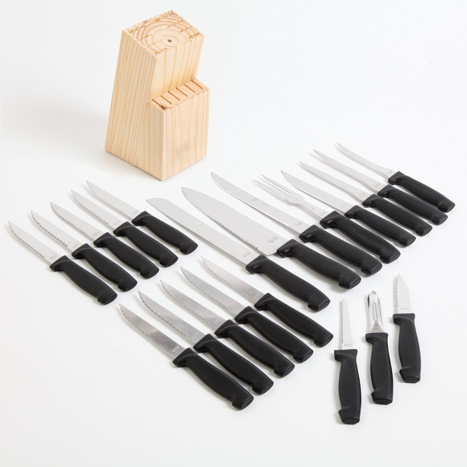 Imperial Home Gibson Flare 41 Piece Cutlery Combo Set