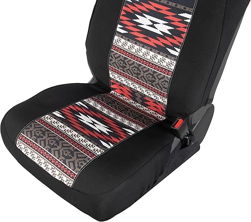 Miniatura 9 de Hooey - Funda de asiento de respaldo bajo, protección duradera de asiento de cubo, fácil de instalar fundas de asiento para auto, Hazer (Baja)
