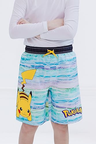 Miniatura 2 de Traje de baño Pokemon UPF 50+ para niños pequeños a niños grandes (4T - 14-16)