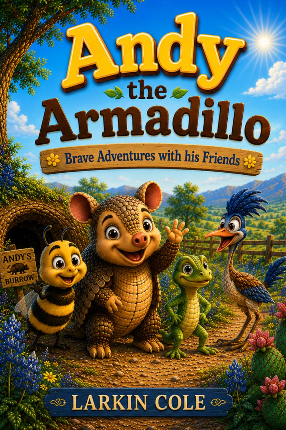 Andy the Armadillo: Brave Adventures with his Friends