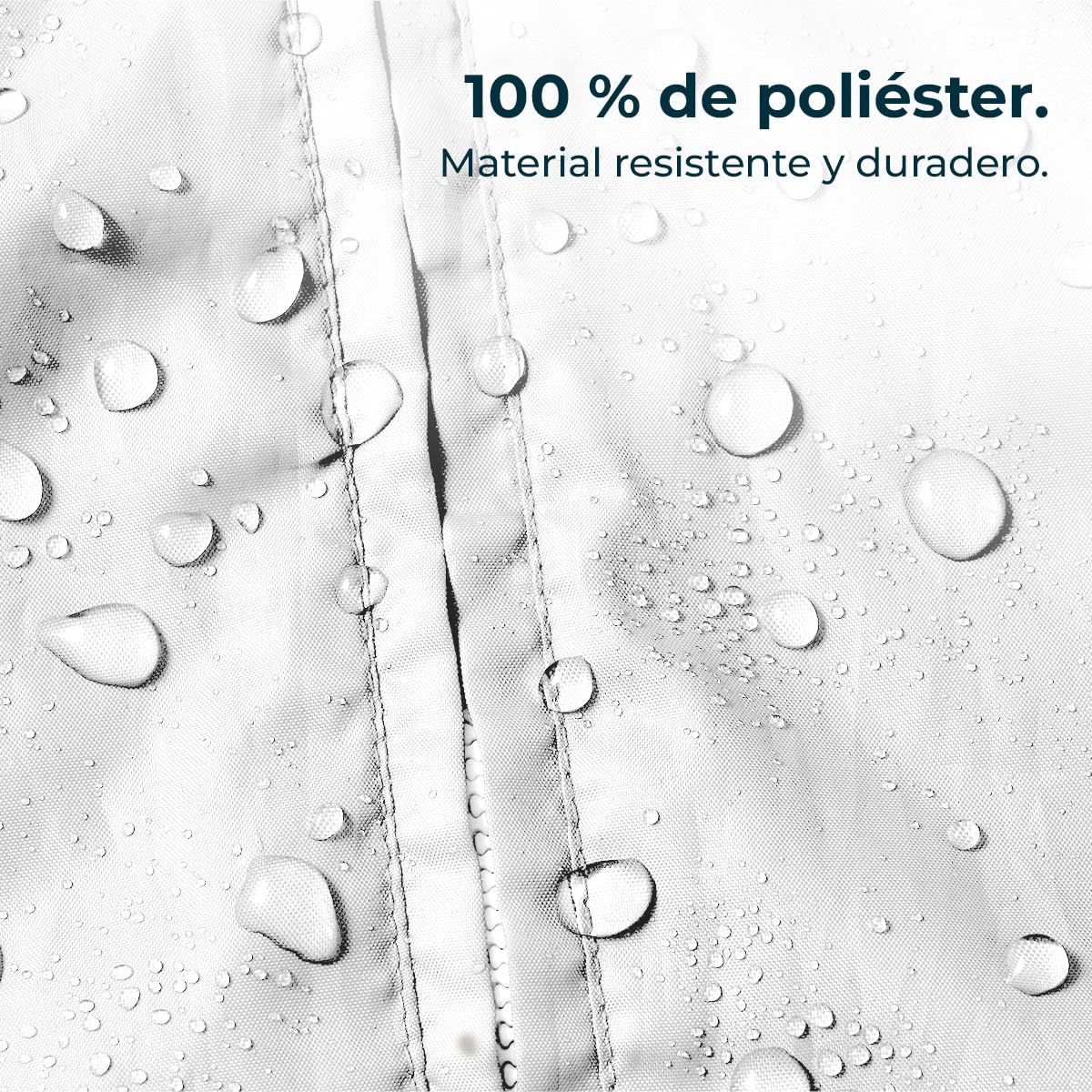 Cecotec Acople Cubierta Aislante Universal de Ventanas Oscilobatiente para Aire Acondicionado Portátil 400cm 100% Poliéster, Resistencia y Durabilidad, Aisla del Exterior, Cremallera y Cinta Adhesiva — view 3