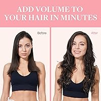 Vista 5 de GOO GOO - Extensiones de cabello humano natural y real con clip para mujer, extensiones de cabello Remy, 14 pulgadas, 4.23 onzas (120 g), 7