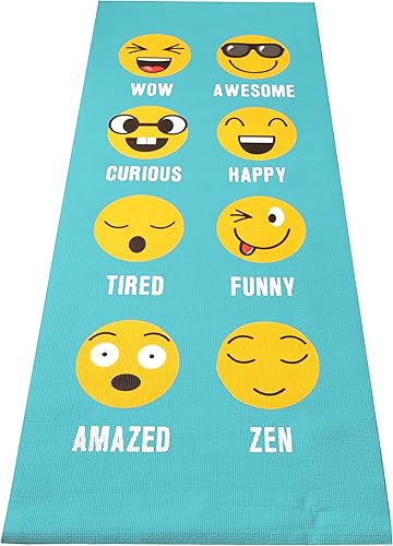 Miniatura 21 de Bean Products Yoga Mat for Exercise - Non Slip Thick Comfortable Workout Floor Mat for Adults and Kids - Eco Friendly Foldable Yoga Mat for Yoga,