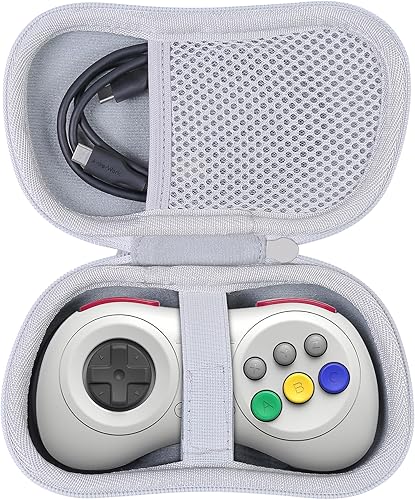 co2CREA Funda rígida compatible con controlador Bluetooth inalámbrico 8Bitdo NEOGEO  8Bitdo M30