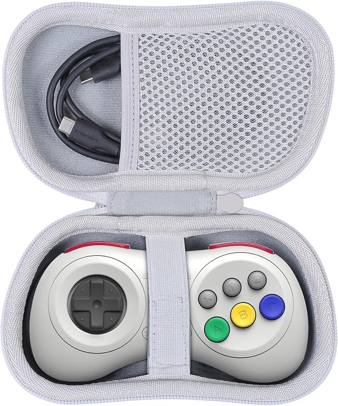 co2CREA Hard Case Compatible with 8Bitdo NEOGEO / 8Bitdo M30 Wireless Bluetooth Controller