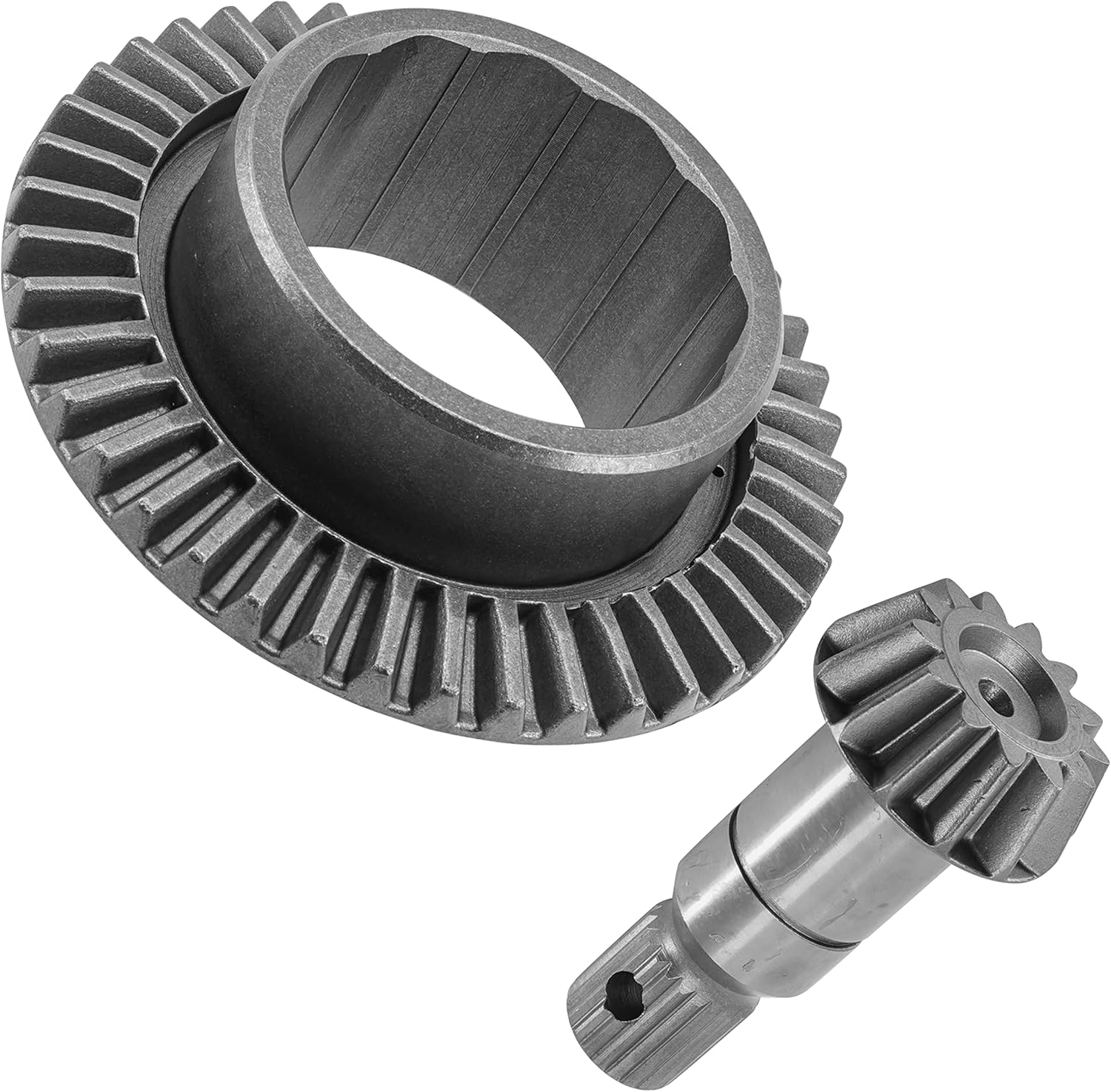 Caltric Front Differential Gear Ring and Pinion Compatible with Polaris Ranger Crew 900 EPS 2019 / Ranger Crew XP 1000 2018