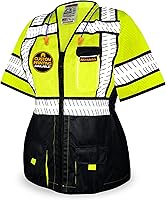 Vista 1 de KwikSafety - Charlotte, NC - SHERIFF & SPECIALIST Chaleco de Seguridad para Mujer ANSI OSHA