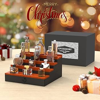 Amazon.com: upcessory Cologne Organizer for Men, 4 Tier Perfume