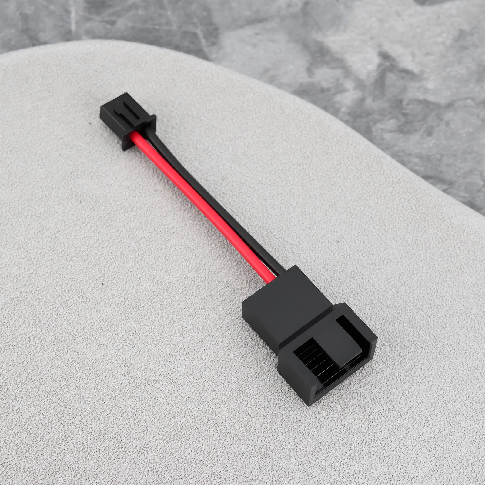 2 szt. JST XH 2,54 mm 2-pinowy na 4-pinowy kabel adaptera wentylatora odpowiedni do procesora GPU GPU RAM (4 cm)