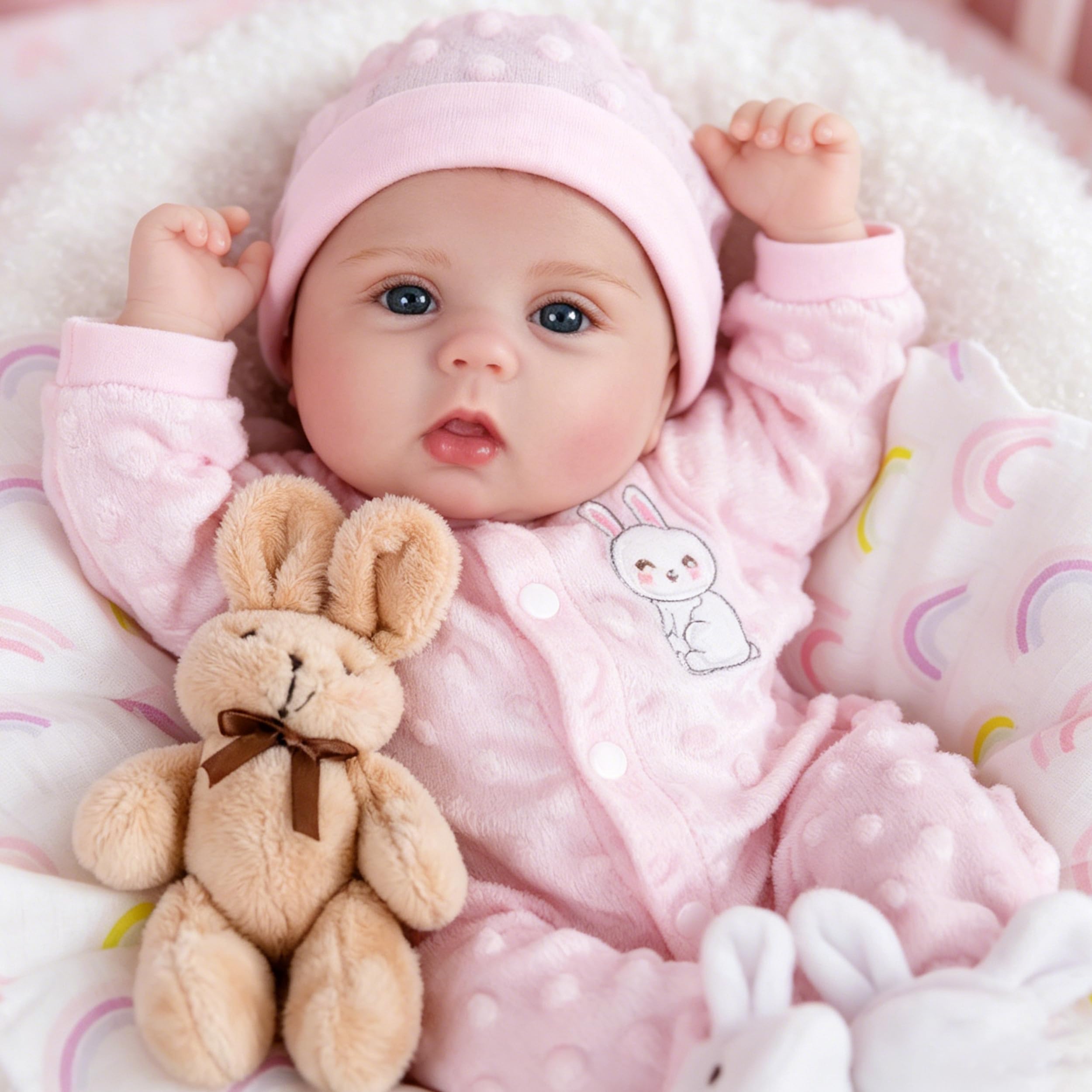 Milidool 18 Inch Reborn Baby Doll